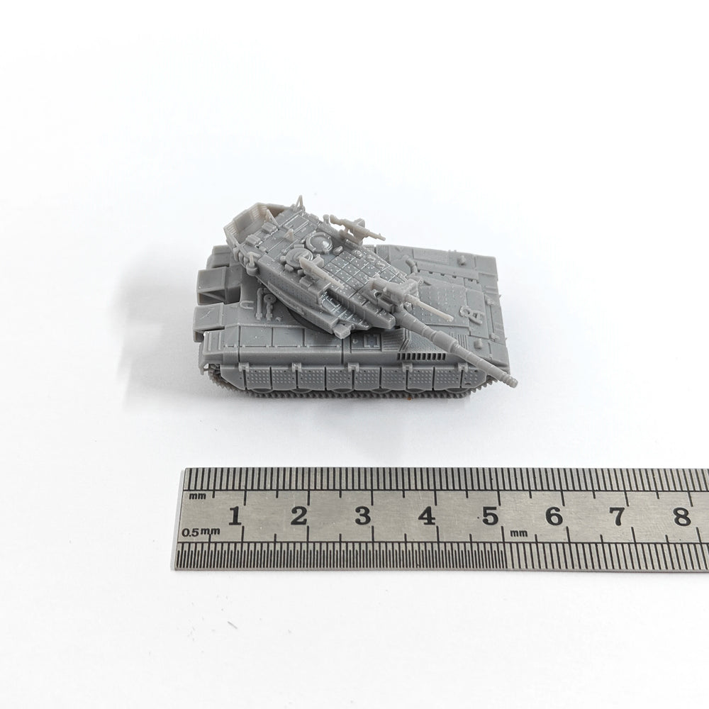 1/144 Modern Merkava Mk.3 Main Battle Tank, Resin Model Vehicle Kit, Unassembled and Unpainted