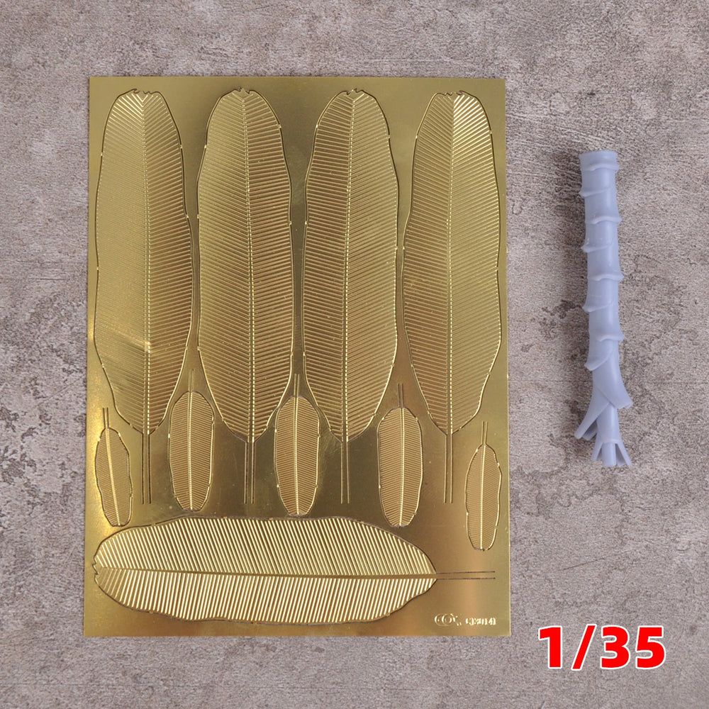 1/35 Tropical Banana Palm, Resin Model Diorama Kit, Wildlife Theme, Unassembled and Unpainted