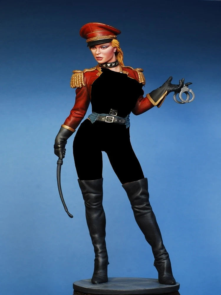 200mm Steampunk Military Officer, Resin Model Figure Kit, Unassembled and Unpainted