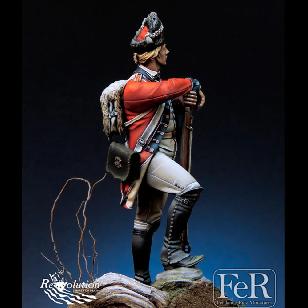 1/24 Napoleonic British Cavalry Officer, Resin Model Figure Kit, Unassembled and Unpainted