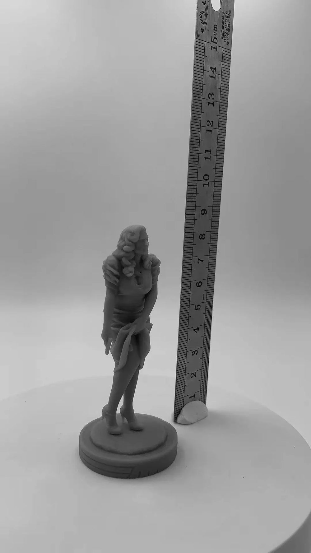 75mm Agent Carter Retro Female, Resin Model Figure Kit, Unassembled and Unpainted