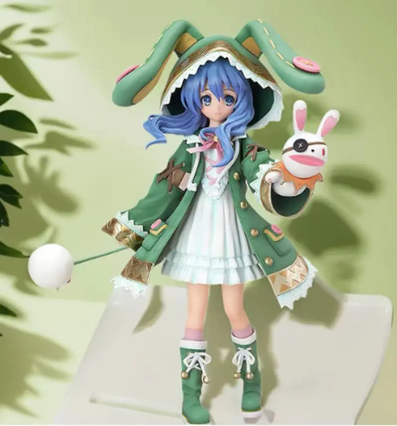 Chibi Girl Leaf Theme, Resin Model Figure Kit, Anime Theme, Unassembled and Unpainted