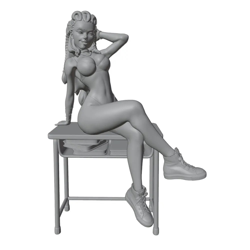 175mm Pin-up Female, Resin Model Figure Kit, Unassembled and Unpainted