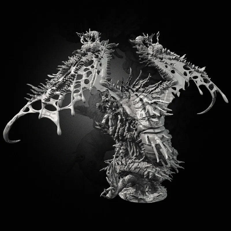 115mm Sleeping Dragon, Resin Model Creature Kit, Fantasy Theme, Unassembled and Unpainted