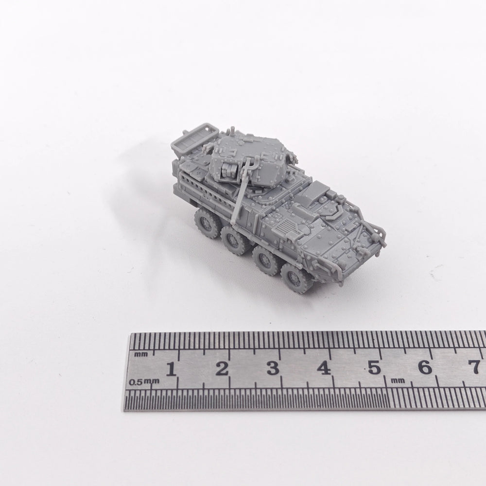 1/144 Modern M1296 Stryker Infantry Carrier, Resin Model Vehicle Kit, Unassembled and Unpainted