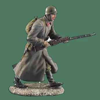 1/35 Woman in Long Coat Walking Pose, Resin Model Figure Kit, Unassembled and Unpainted