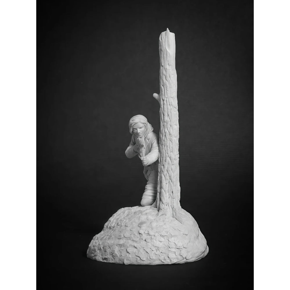 54mm Modern Female Tactical Soldier, Resin Model Figure Kit, Unassembled and Unpainted