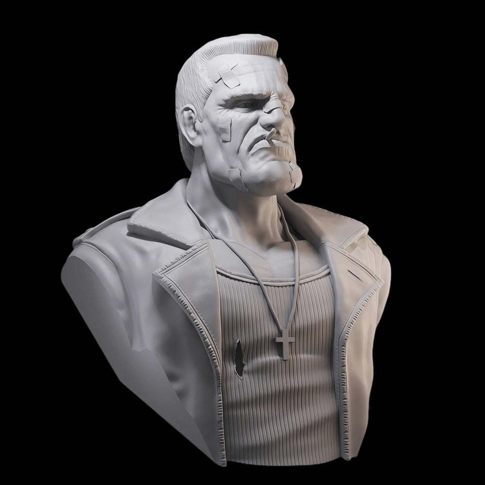 65mm Classical Male Portrait, Resin Model Bust Kit, Historical Theme, Unassembled and Unpainted