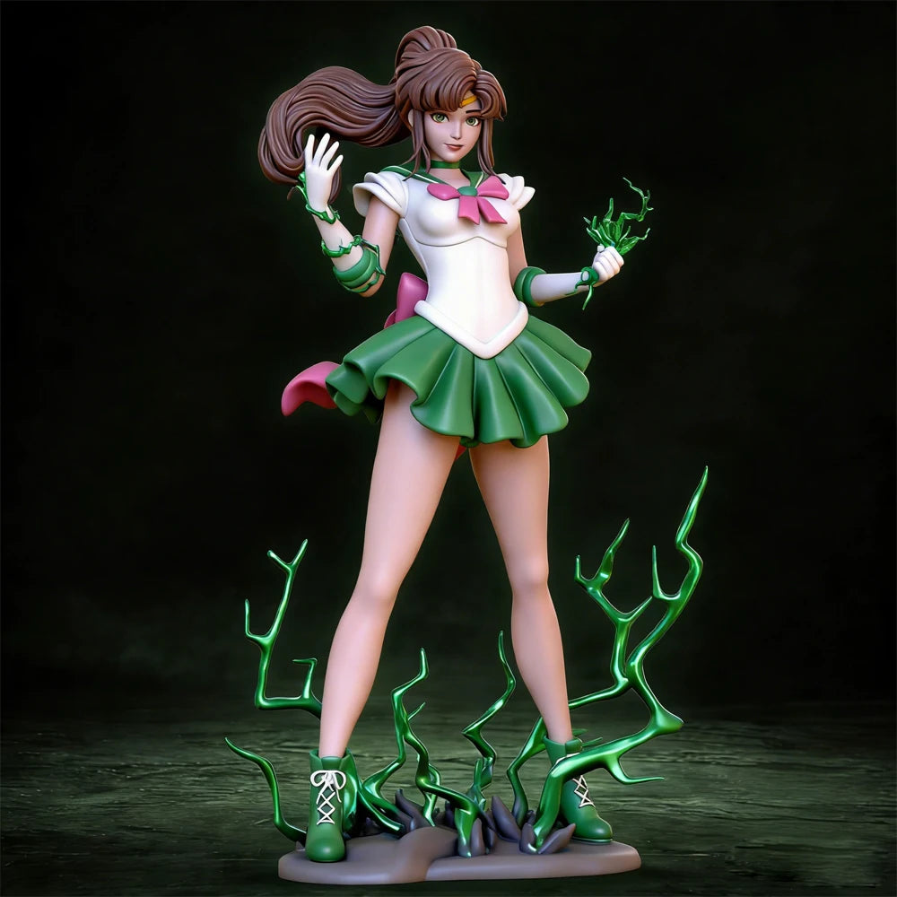 Warrior Sorceress, Resin Model Figure Kit, Anime Theme, Unassembled and Unpainted