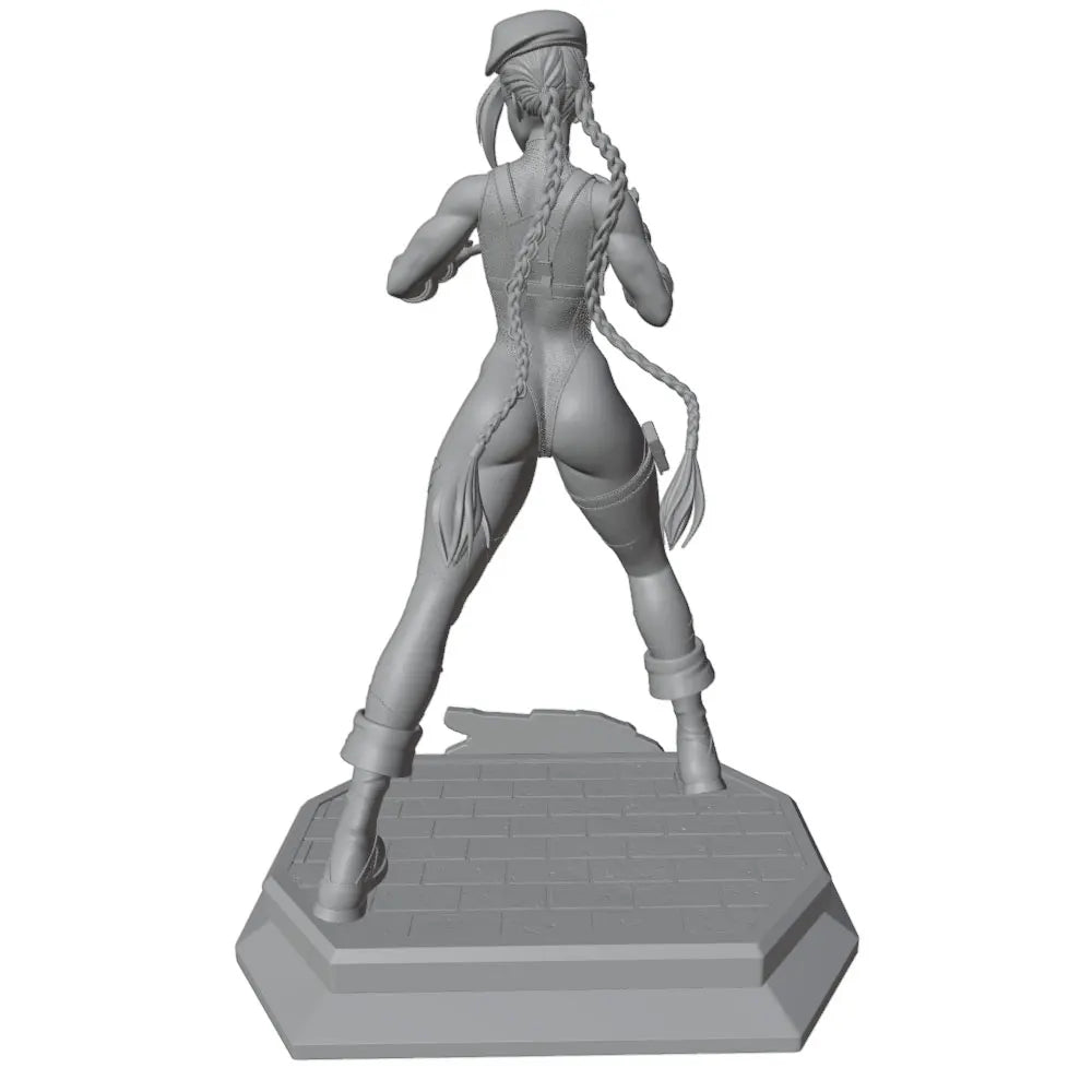 75mm Warrior, Resin Model Figure Kit, Anime Theme, Unassembled and Unpainted