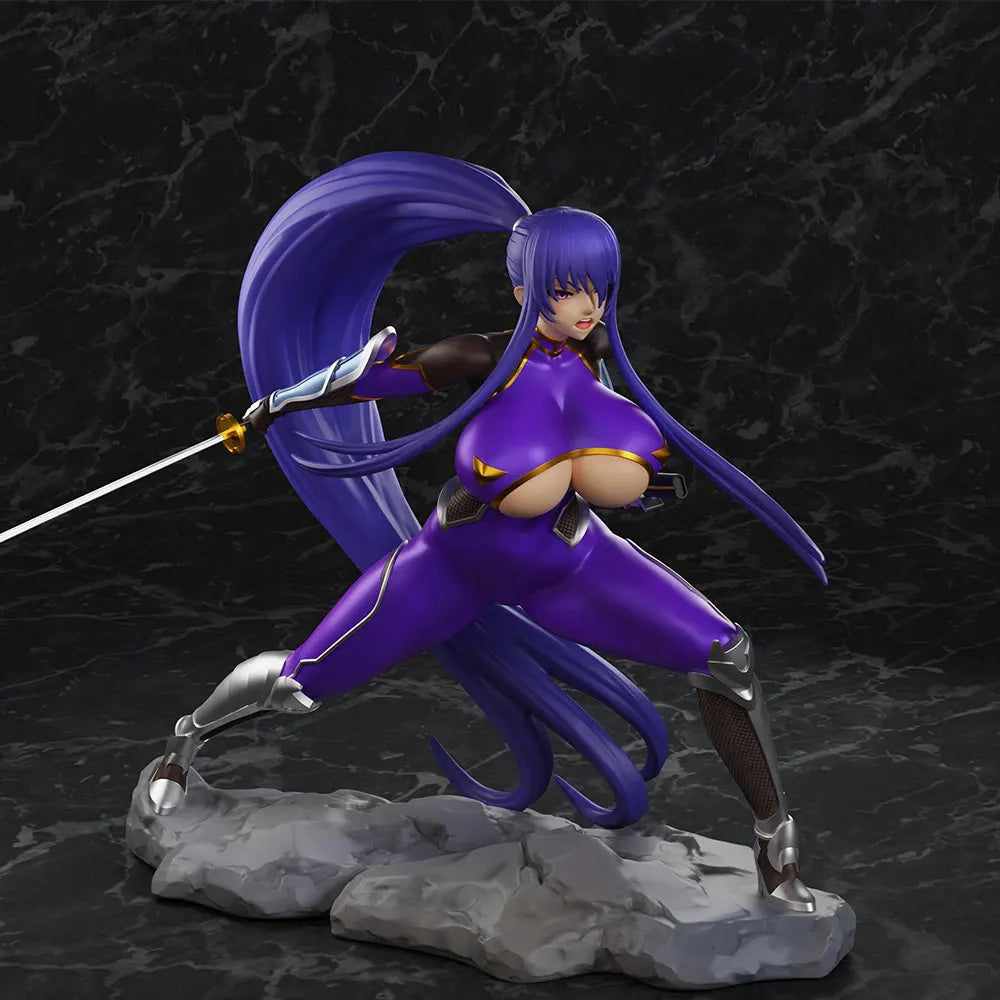 Anime Female Warrior, Resin Model Figure Kit, Anime Theme, Unassembled and Unpainted