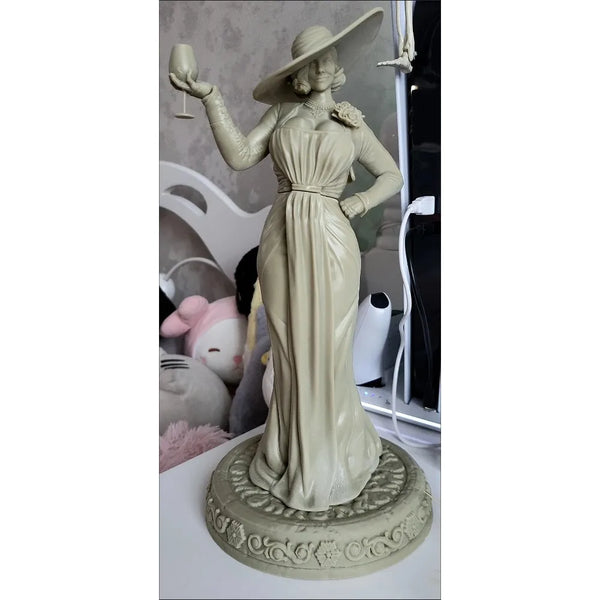 1/10 Alcina Dimitrescu, Resin Model Figure Kit, Fantasy Theme, Unassembled and Unpainted