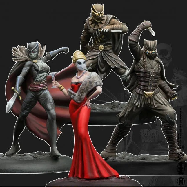 35mm RPG Warriors & Rogue, 4 Figures, Resin Model Figure Kit, Fantasy Theme, Unassembled and Unpainted
