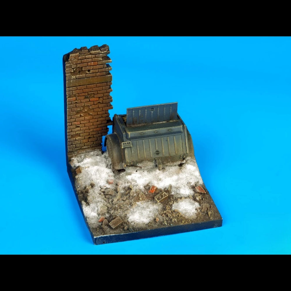1/35 WWII Bunker Fortification, Resin Model Diorama Kit, Unassembled and Unpainted