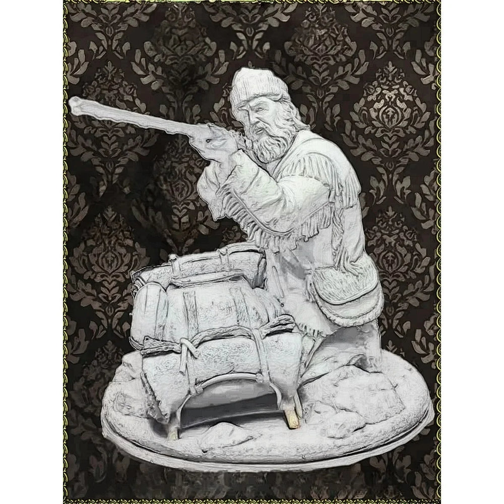 75mm Modern Military Soldier Tactical Gear, Resin Model Figure Kit, Unassembled and Unpainted