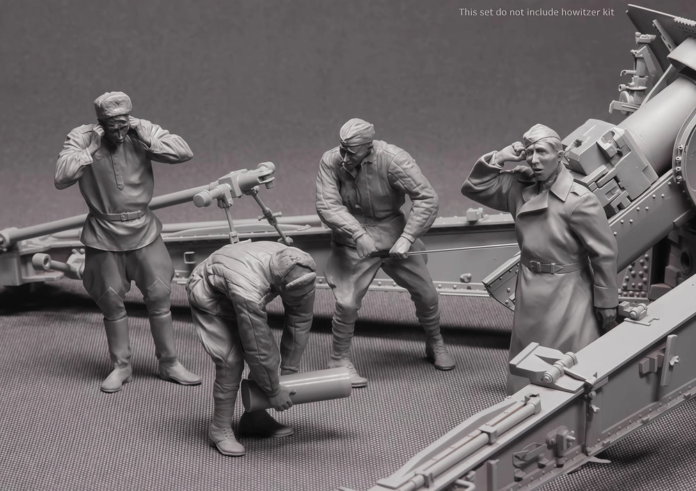 1/35 WWII Frontline Soldiers, 13 Figures, Resin Model Figure Kit, Unassembled and Unpainted