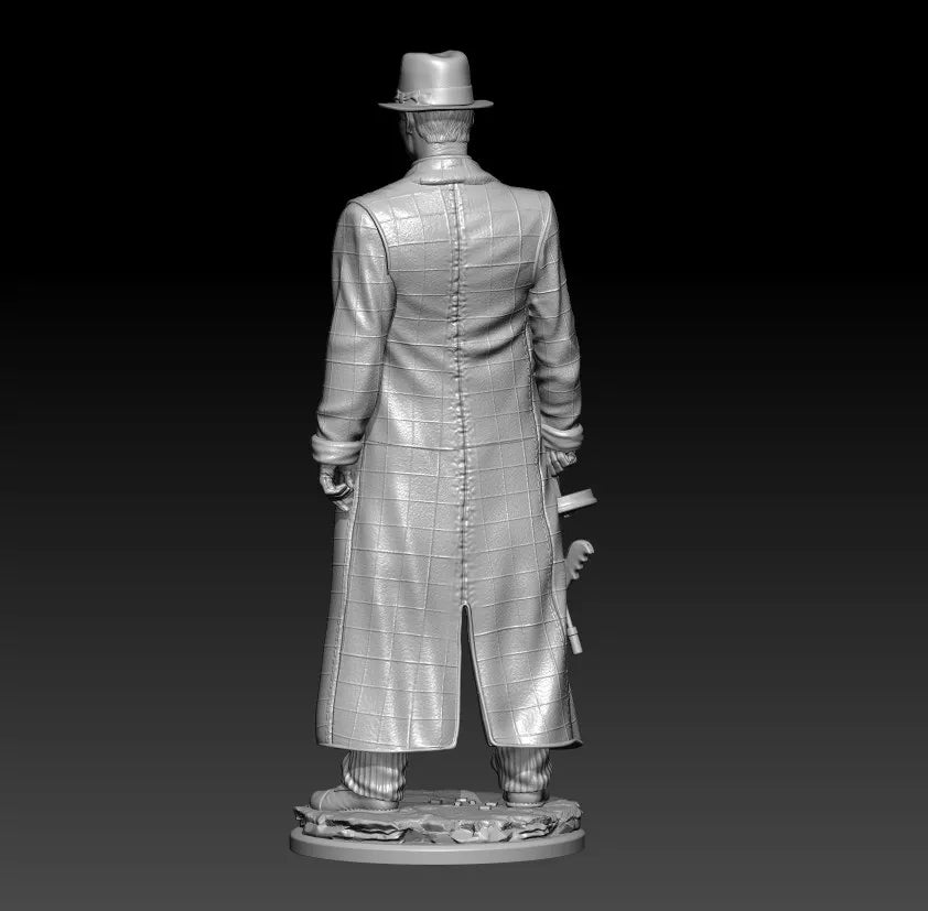 1/18 1920s Noir Detective, Resin Model Figure Kit, Historical Theme, Unassembled and Unpainted