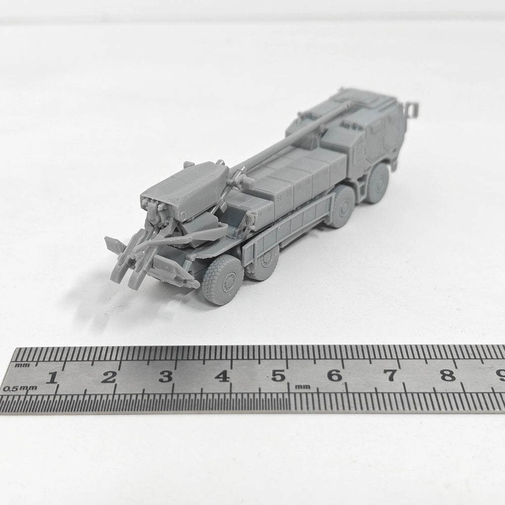 1/144 Modern 155mm CAESAR Self-Propelled Howitzer, Resin Model Vehicle Kit, Unassembled and Unpainted