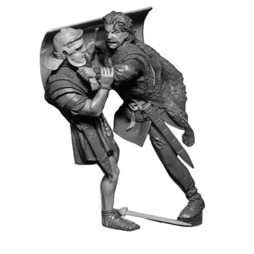 1/24 Ancient Roman Legionaries, 4 Figures, Resin Model Figure Kit, Unassembled and Unpainted