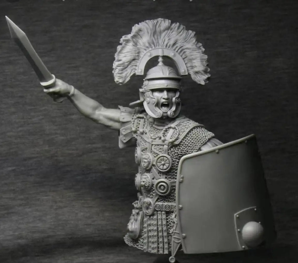 1/10 Ancient Rome Roman Legionnaire, Resin Model Figure Kit, Unassembled and Unpainted