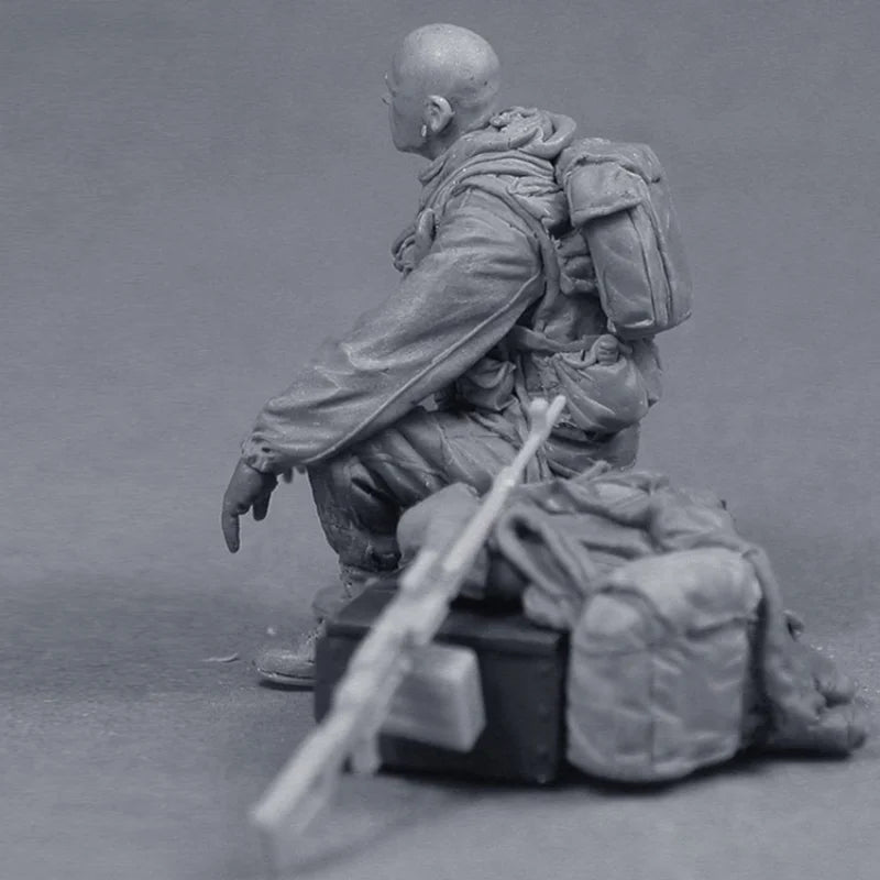 1/35 Modern GRU Special Forces Operator, Resin Model Figure Kit, Unassembled and Unpainted