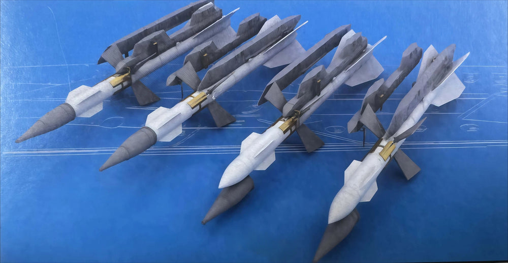 1/48 Cold War Aircraft Ordnance Mount, Resin Model Aircraft Kit, Unassembled and Unpainted