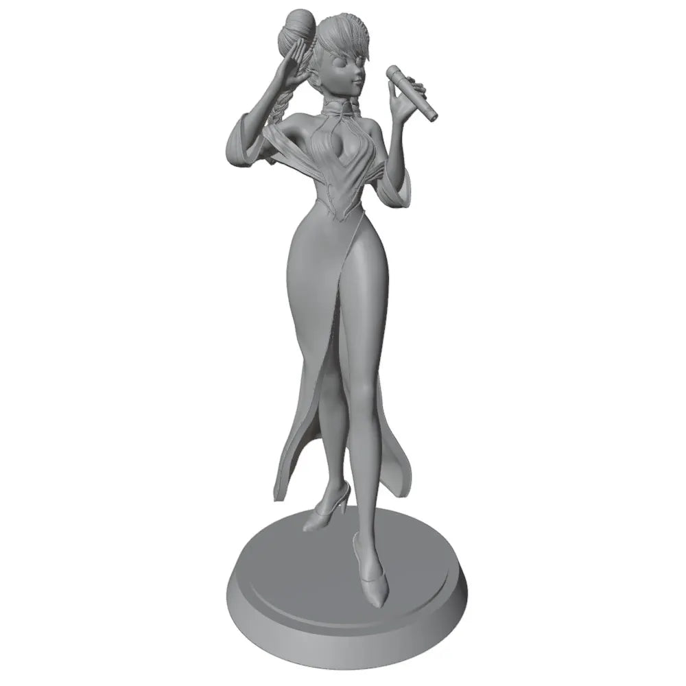 1/24 Business Woman, Resin Model Figure Kit, Unassembled and Unpainted