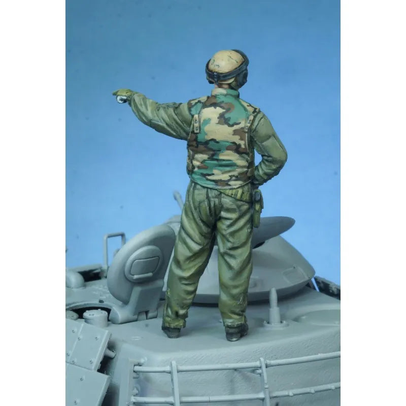 1/35 Cold War USMC Tanker, Resin Model Figure Kit, Unassembled and Unpainted