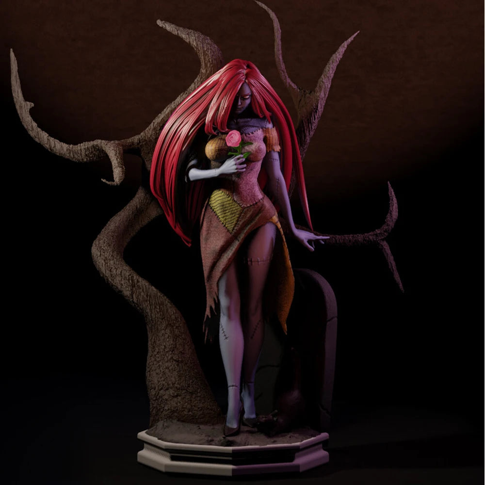 1/24 Female Fantasy Demon, Resin Model Figure Kit, Fantasy Theme, Unassembled and Unpainted