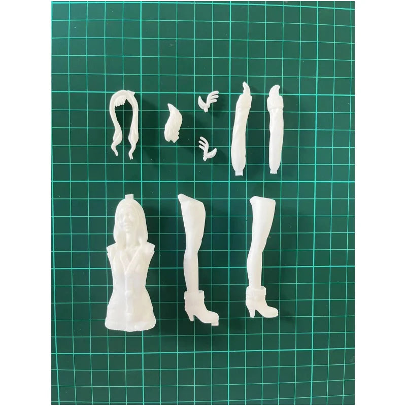 1/12 Holiday Woman, Resin Model Figure Kit, Unassembled and Unpainted