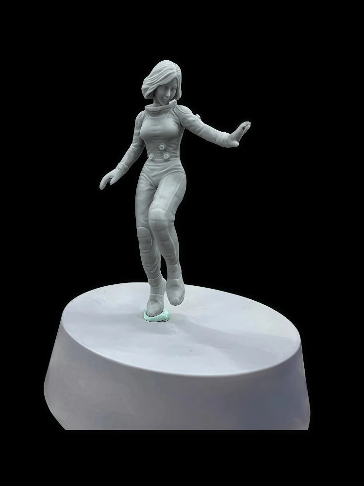 1/20 Female Space Pilot, Resin Model Figure Kit, Sci-Fi Theme, Unassembled and Unpainted