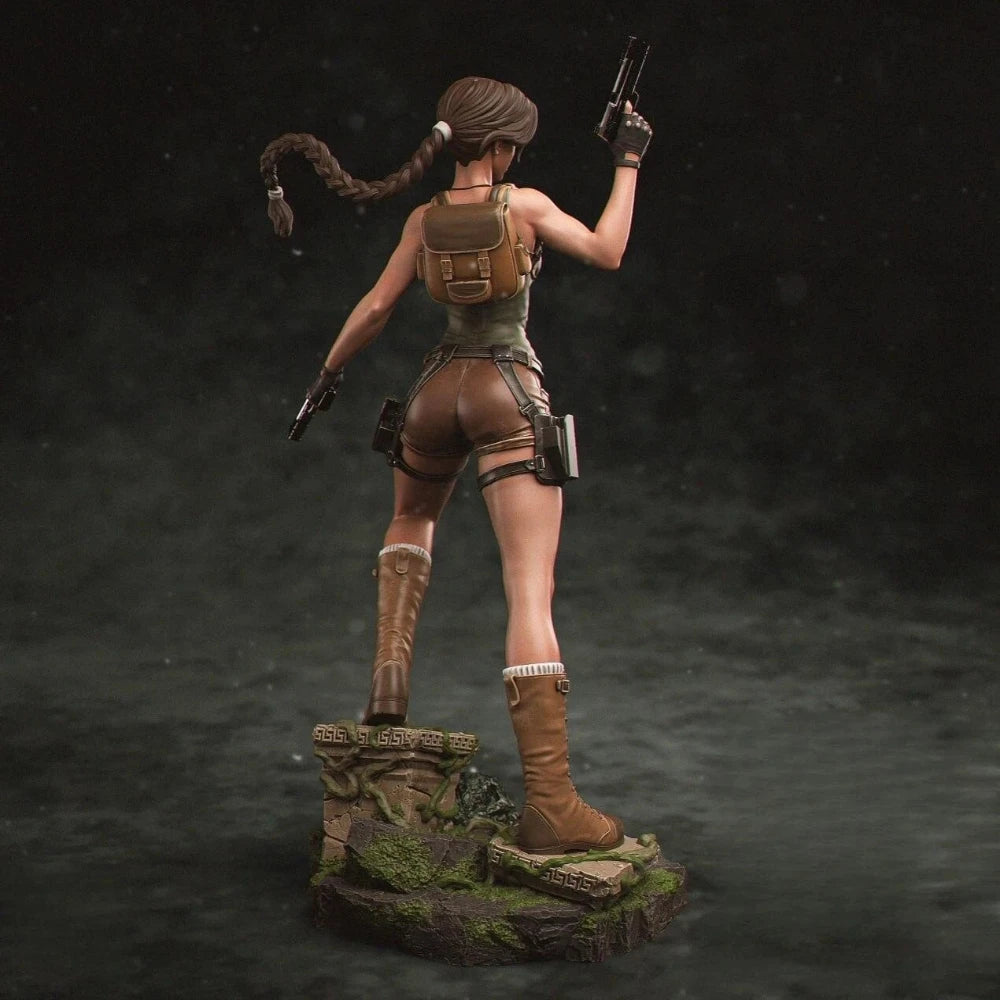 Modern Female Tactical Commando, Resin Model Figure Kit, Unassembled and Unpainted