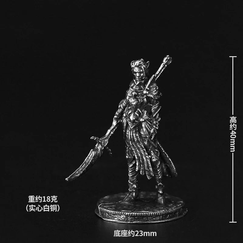 Warrior Miniatures, 8 Figures, Resin Model Figure Kit, Fantasy Theme, Unassembled and Unpainted