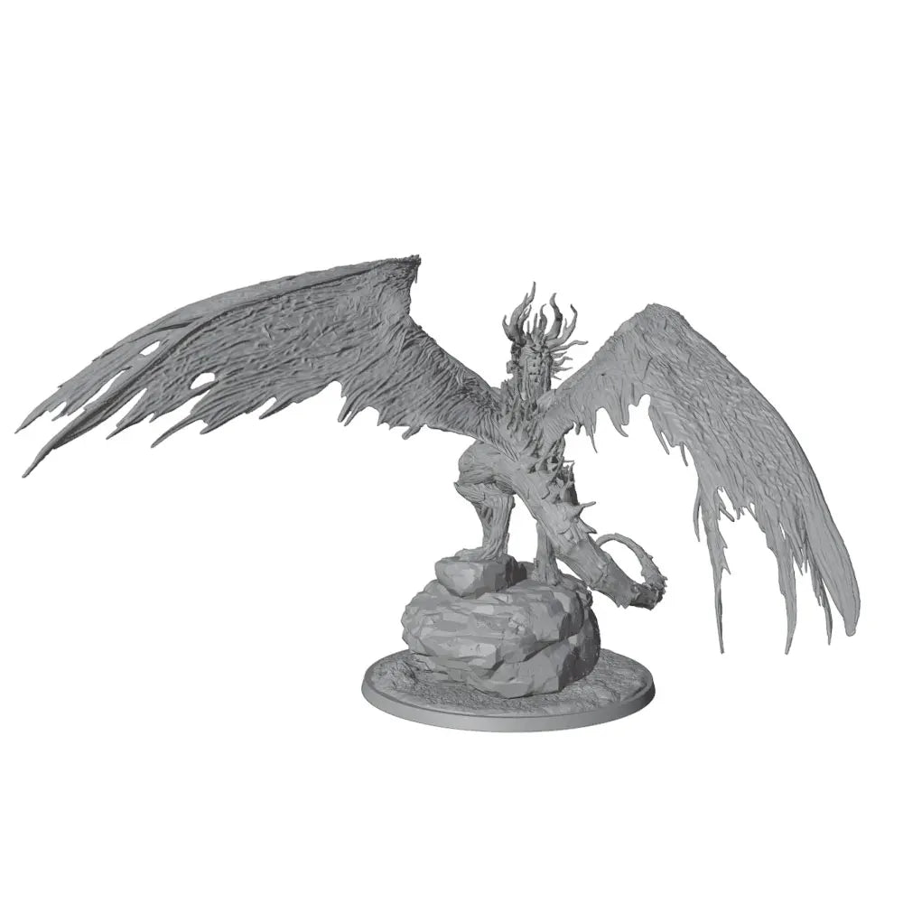 32mm Fire Dragon, Resin Model Creature Kit, Fantasy Theme, Unassembled and Unpainted