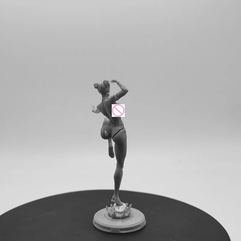 1/24 Game Fighter Character, Resin Model Figure Kit, Anime Theme, Unassembled and Unpainted