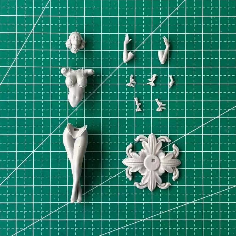 1/24 Bikini Princess Cat-Ears, Resin Model Figure Kit, Unassembled and Unpainted