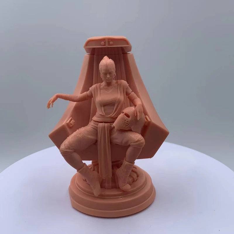 1/24 Female in Draped Robes, Resin Model Figure Kit, Sci-Fi Theme, Unassembled and Unpainted