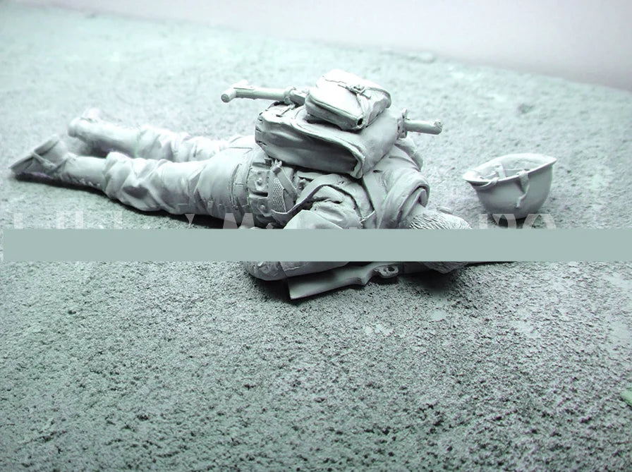 1/16 Modern Special Forces Soldier, Resin Model Figure Kit, Unassembled and Unpainted