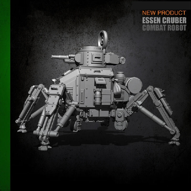 1/35 Armored Arachnid Combat Cruiser, Resin Model Vehicle Kit, Sci-Fi Theme, Unassembled and Unpainted