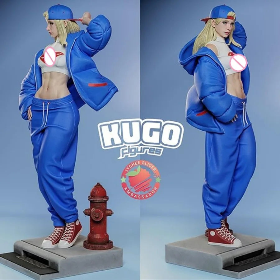 1/24 Modern Hip-Hop Dancer, Resin Model Figure Kit, Unassembled and Unpainted