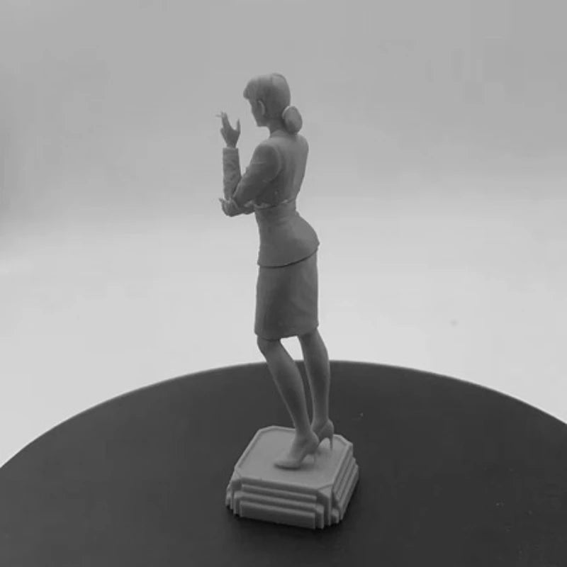 1/24 Rachel Character, Resin Model Figure Kit, Anime Theme, Unassembled and Unpainted
