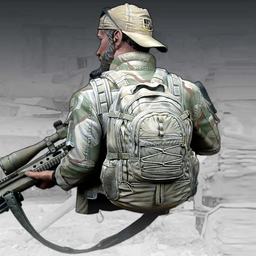 1/10 Modern US Army Sniper, Resin Model Bust Kit, Unassembled and Unpainted