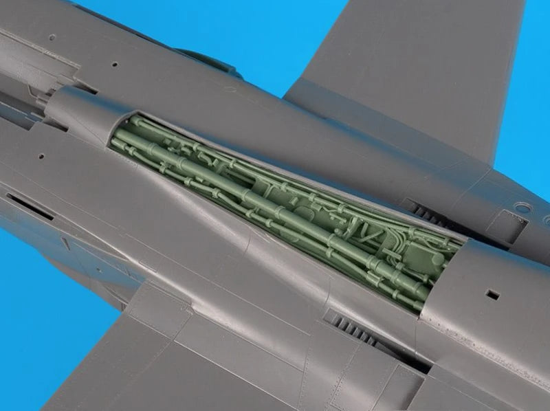 1/48 Modern F-18 Hornet Fuselage Spine, Resin Model Aircraft Kit, Unassembled and Unpainted