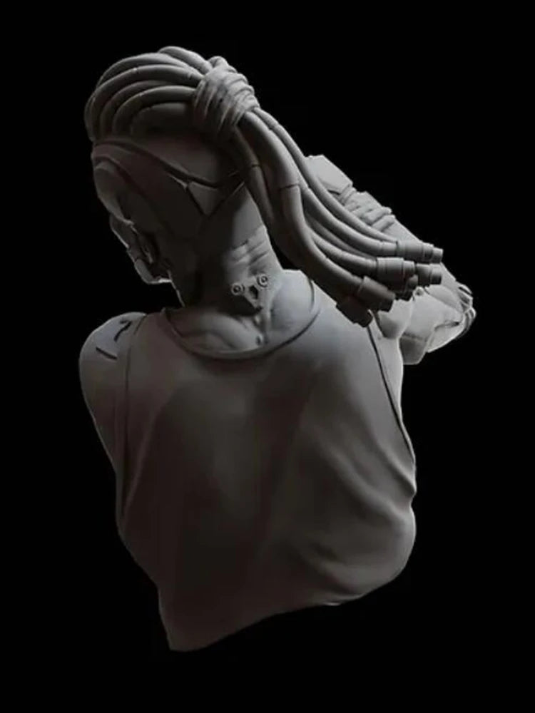 1/12 Ancient Warrior, Resin Model Bust Kit, Mythology Theme, Unassembled and Unpainted