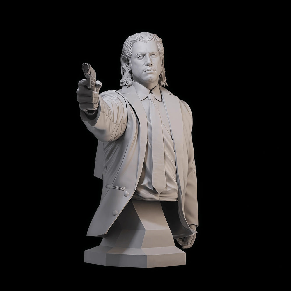 1/16 Male Character, Resin Model Bust Kit, Unassembled and Unpainted