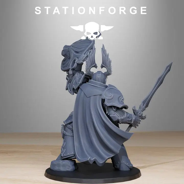 Medieval Armored Knights, 6 Figures, Resin Model Figure Kit, Unassembled and Unpainted