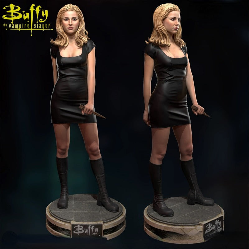 1/24 Modern Buffy the Vampire Slayer, Resin Model Figure Kit, Unassembled and Unpainted