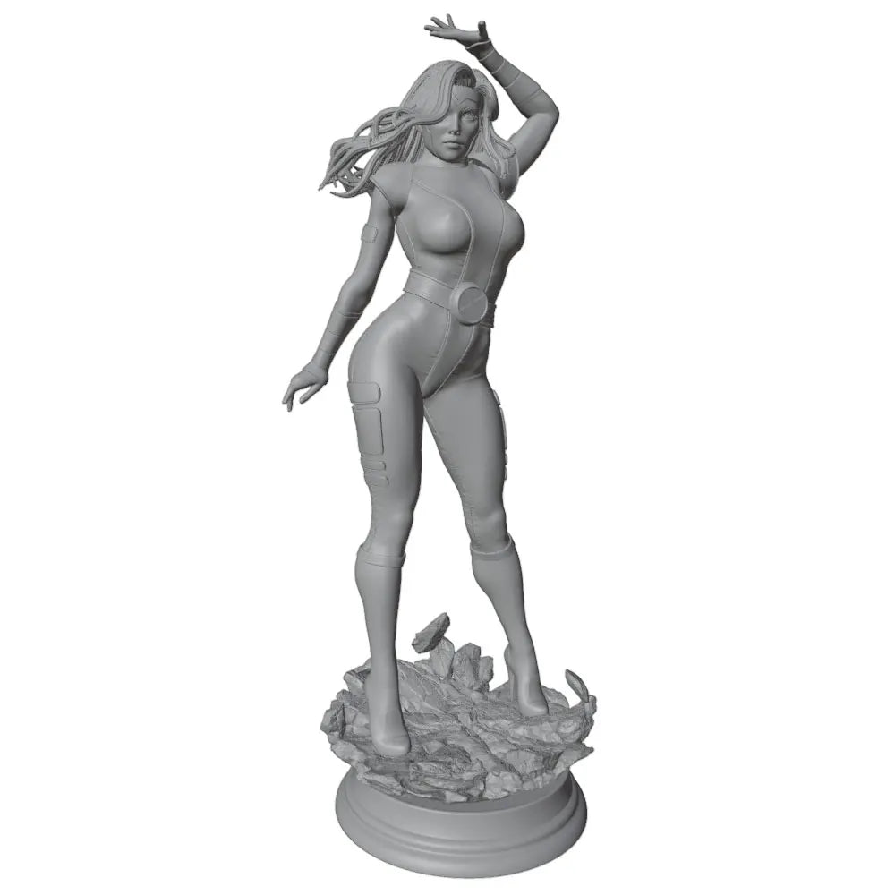 1/24 Superhero Female, Resin Model Figure Kit, Unassembled and Unpainted