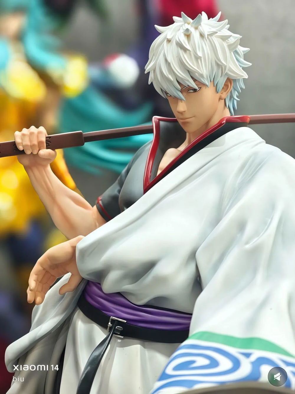 Gintama, Resin Model Figure Kit, Anime Theme, Unassembled and Unpainted