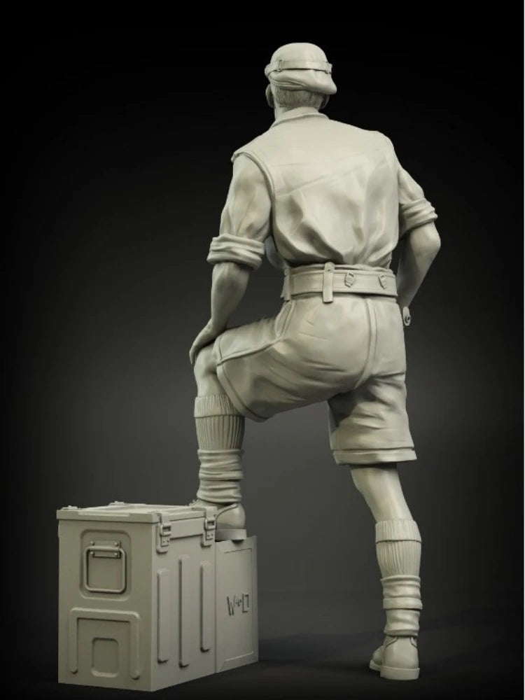 1/35 WWII British, Resin Model Figure Kit, Unassembled and Unpainted